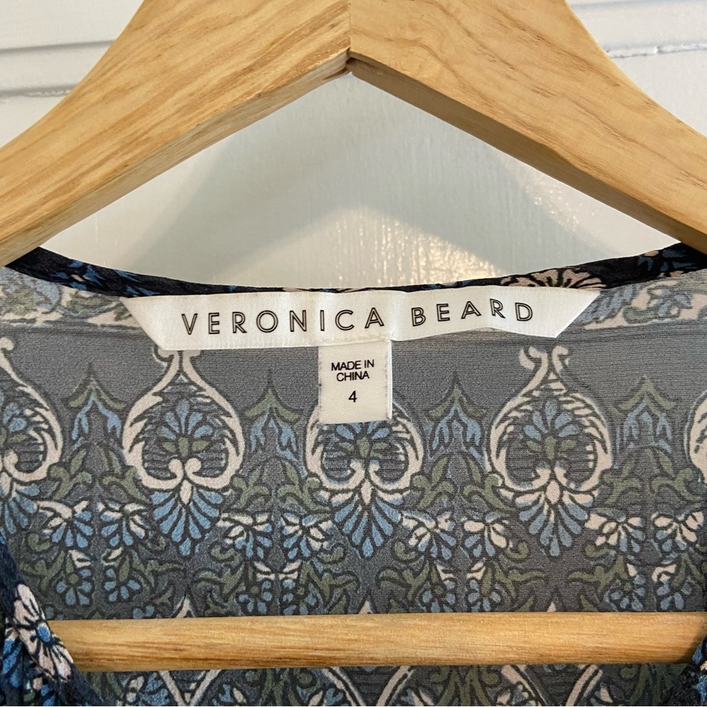 Veronica Beard Daisy lace trim blouse - Picture 5 of 5